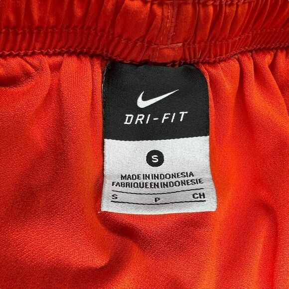 Nike Dri-Fit Shorts Womens Size Small Orange Clemson Tigers Tempo Running Shorts - Picture 8 of 10